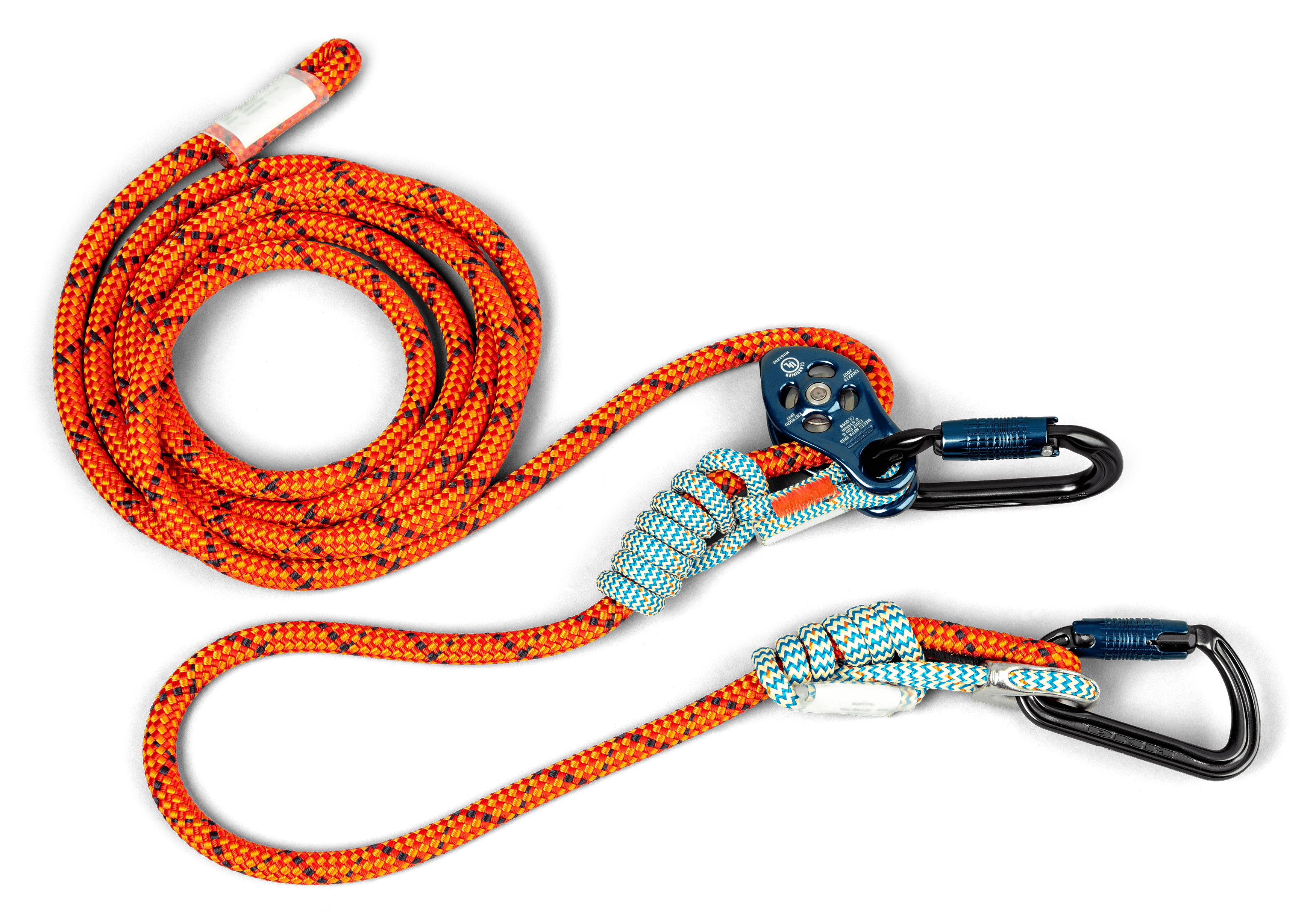 Work positioning lanyard
